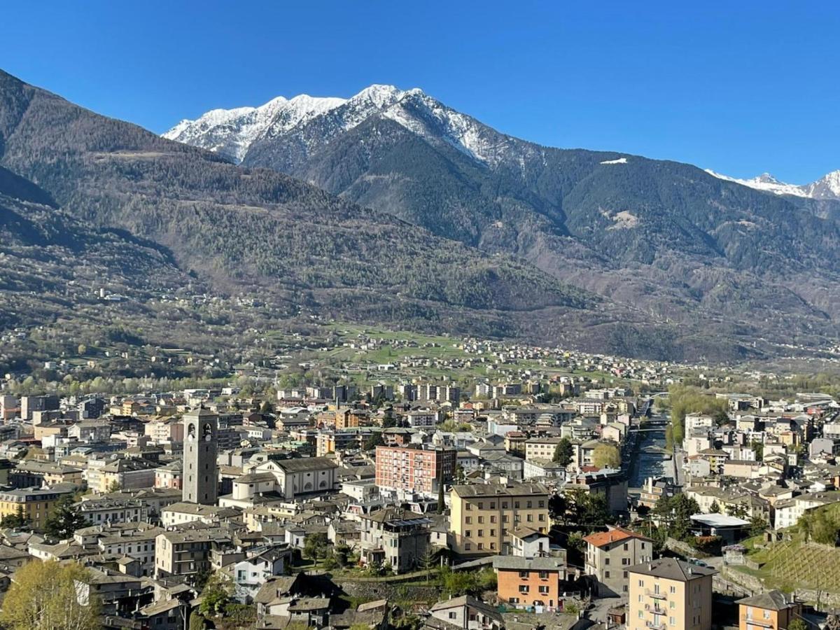 Appartamento La Baita Case Sondrio Fiume - Affitti Brevi Italia Dış mekan fotoğraf